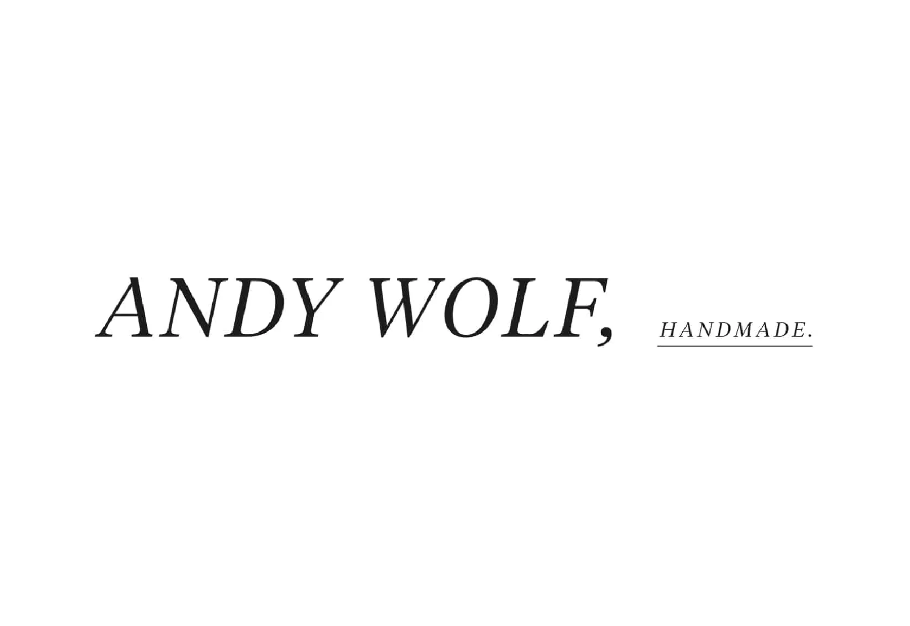 Logo der Brillenmarke Andy Wolf 2
