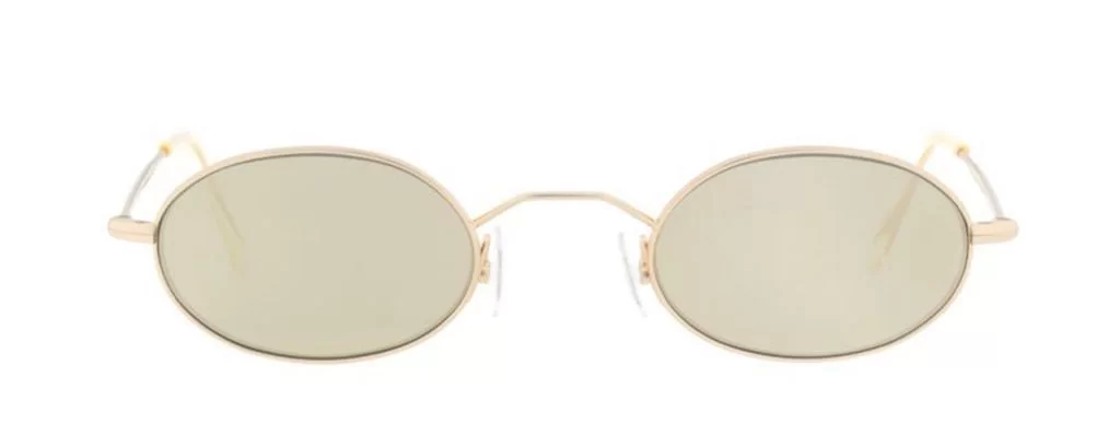 Andy Wolf Sonnenbrille - Modell Armstrong Sun A in Gold - Ansicht Front