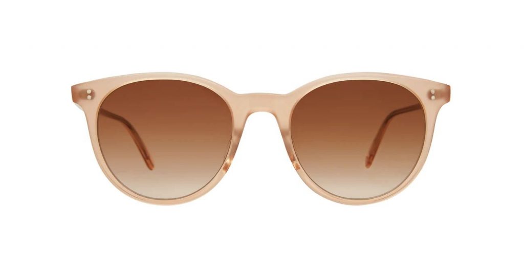 Garrett Leight Sonnenbrille - Modell Marian Sun Michelle in Brunette Gradient - Ansicht Front