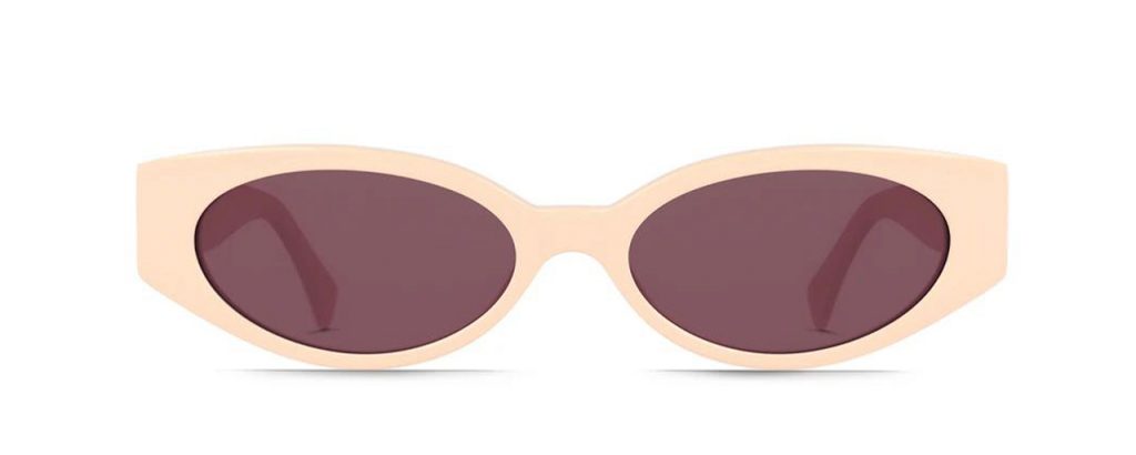 Raen Sonnenbrille - Modell Tongue in Nude - Ansicht Front