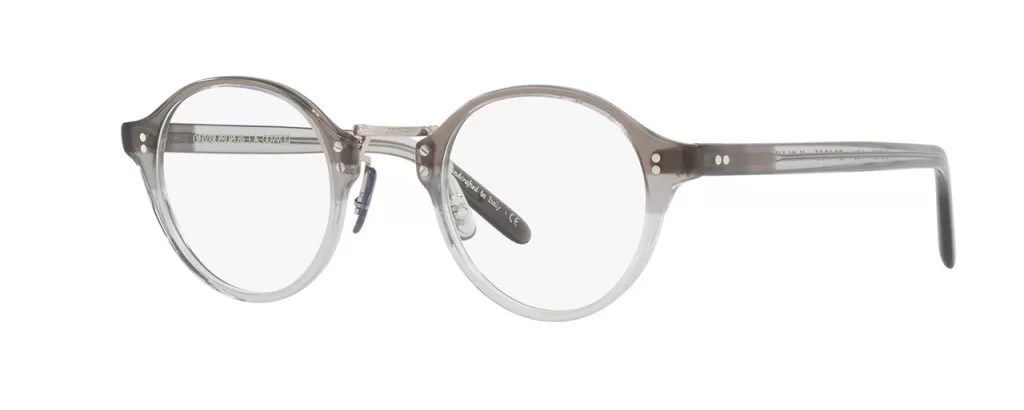 Oliver Peoples Brille - Modell OV5185 1436 45-24 in Vintage Grey Fade-Brushed Silver - Ansicht Seitlich