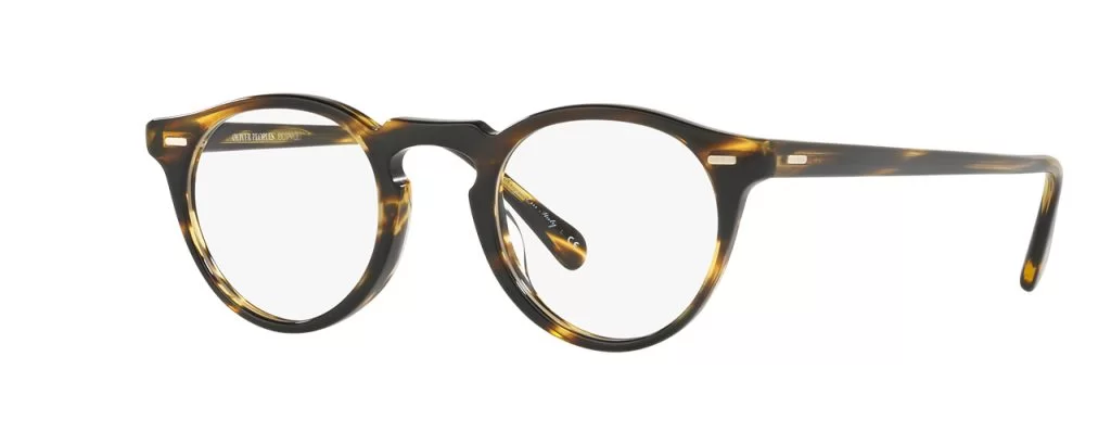 Oliver Peoples Brille - Modell OV5186 1003 50-23 in Cocobolo - Ansicht Seitlich