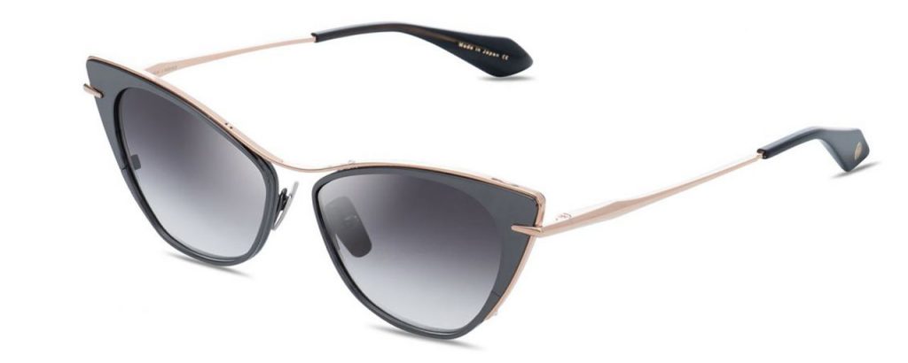 Dita Sonnenbrille - Modell Dita von Teese in Black/Rose Gold - Ansicht Seitlich