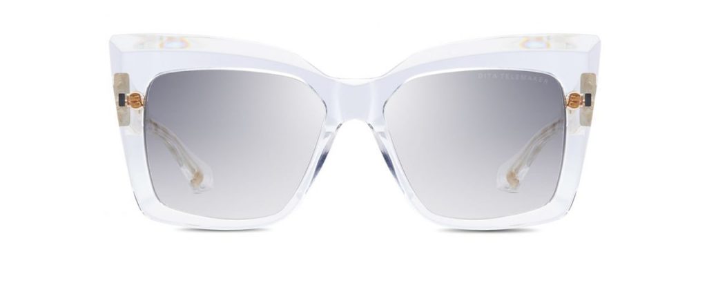 Dita Sonnenbrille - Modell Telemaker in Crystal - Ansicht Frontal