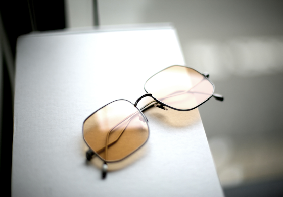 Lazare Studios Brillen - Sonnenbrille mit orangen Gläsern