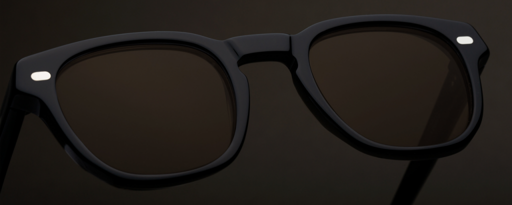 Lazare Studios Sonnenbrille - Thornhill Back in Black Dark Industry Sodium Nahaufnahme