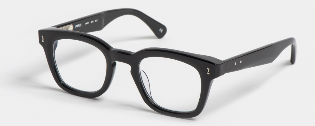 Peter and May Brille - S101 Son Black seitliche Ansicht