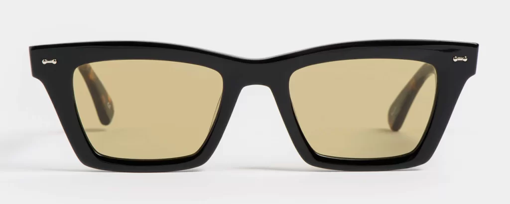 Peter and May Sonnenbrille - S90 Tom Black Khaki Frontansicht
